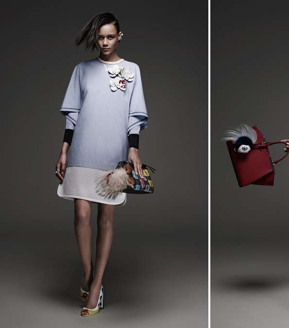 من مجموعة Fendi Resort 2015، إليك أجمل الأزياء بألوان الباستيل