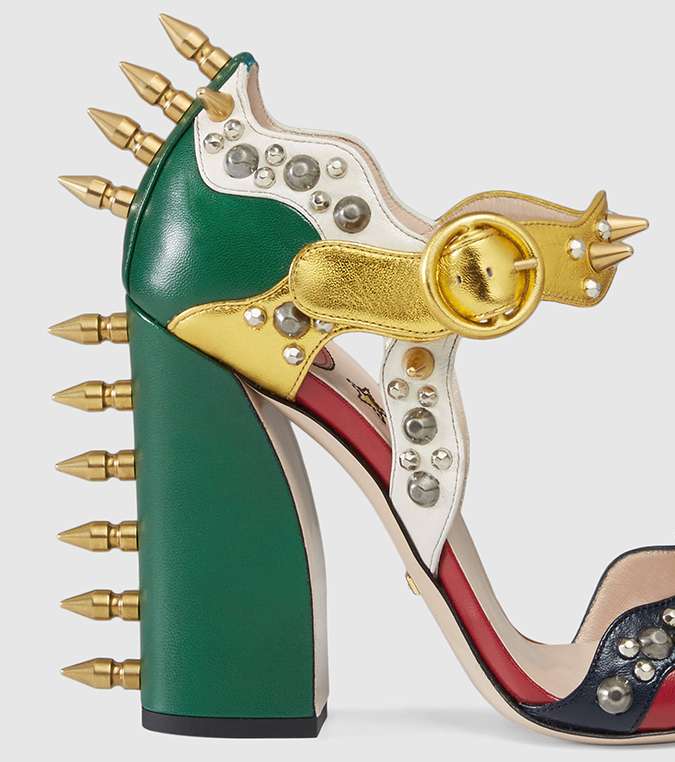 حذاء قوتشي بالمسامير لصيف 2016