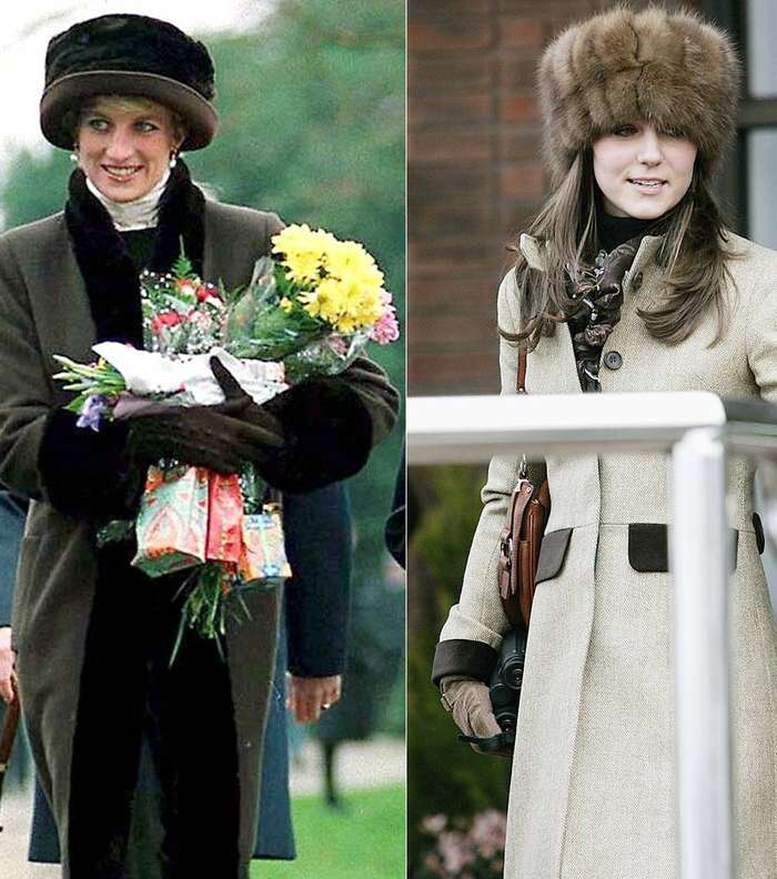 كايت ميديلتون وليدي دايانا وتشابه في الإطلالات