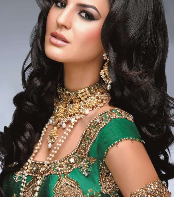 صور اجمل مكياج هندي