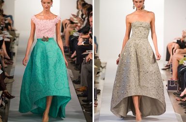 من مجموعة  أوسكار دي لا رانتا لربيع وصيف 2013