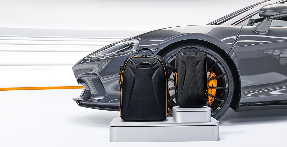 حقائب واكسسوارات سفر فاخرة نتيجة تعاون Tumi وMcLaren