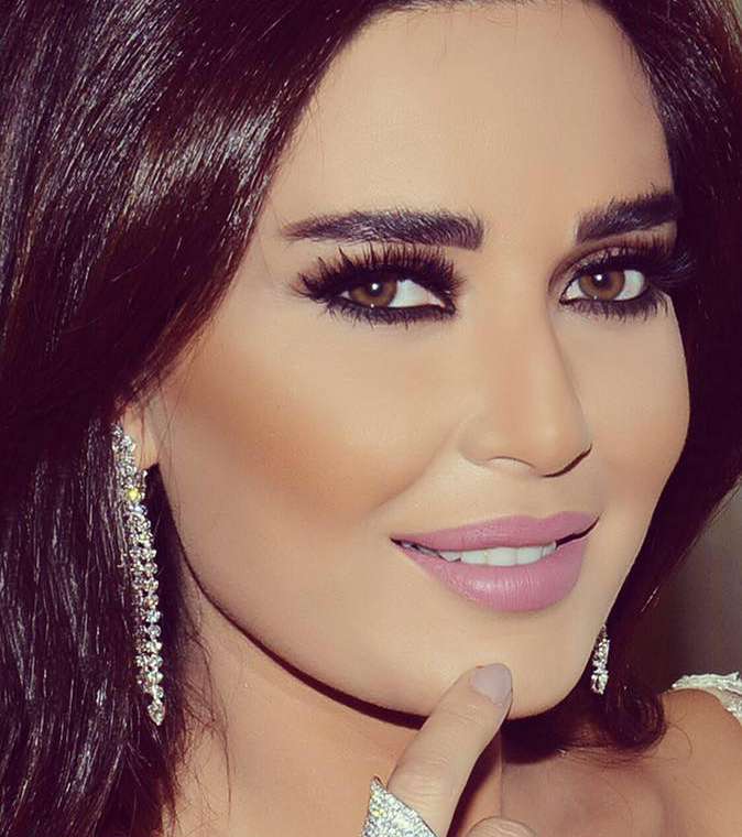 صور اجمل مكياج سيرين عبد النور