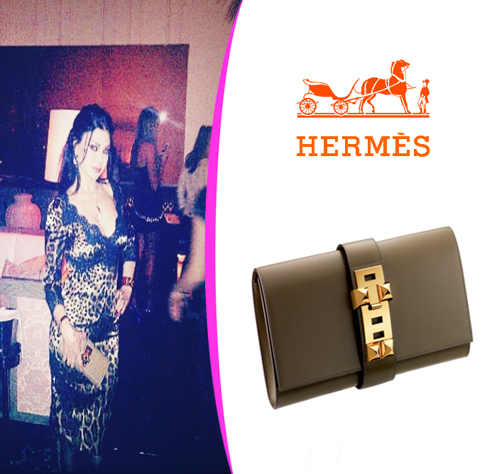 هيفاء وهبي تختار لفساتينها كلاتش من Hermes