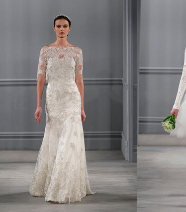 Array عروس Monique Lhuillier تضّج بالأنوثة والأناقة