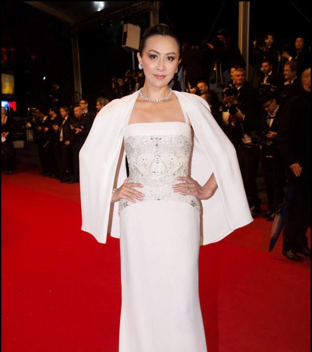 Carina Lau تتألق في مهرجان كان 2013 بفستان إيلي صعب