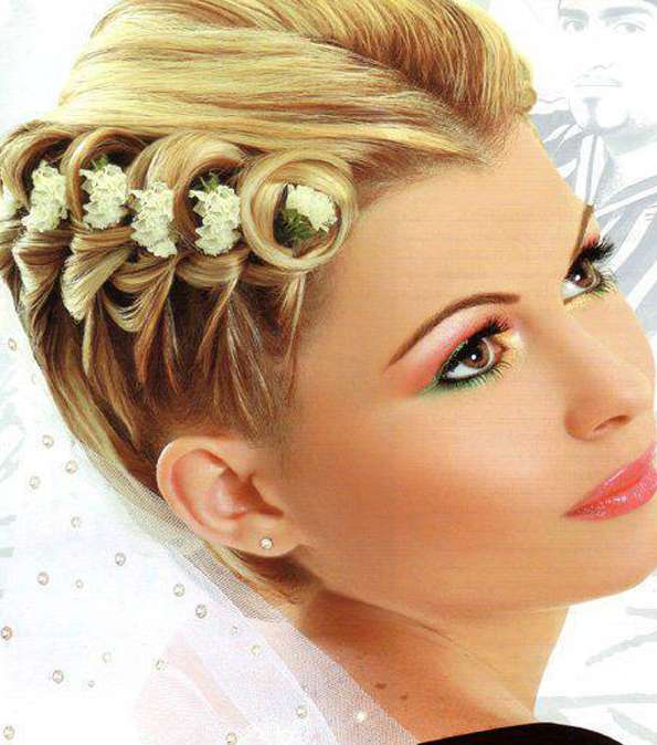 اجمل موديلات تسريحات فل بالصور