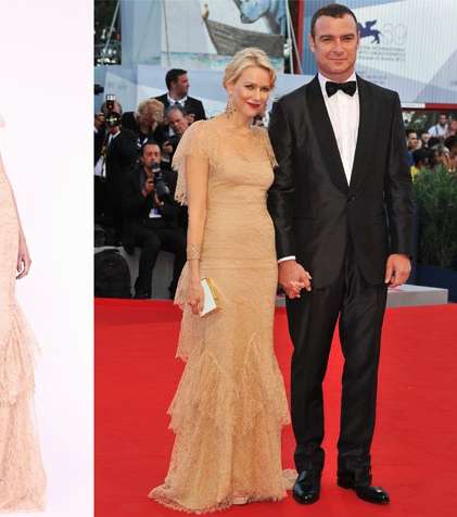 ناعومي واتس تتألق بفستان من ماركيزا في مهرجان البندقية السينمائي