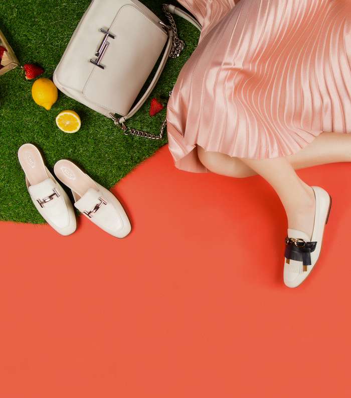 حذاء اللوفر من تودز من مجموعة ربيع وصيف 2017