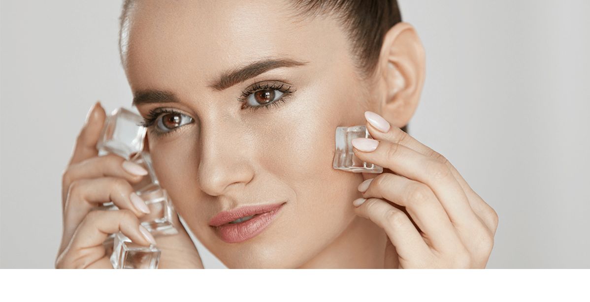 إليك ابرز فوائد الثلج للبشرة