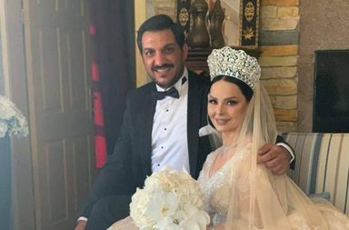 ديانا كرزون خدعت الجمهور بحفل زفافها