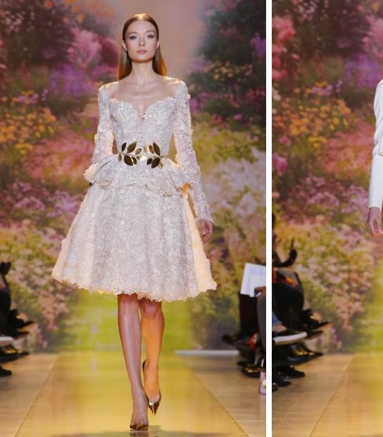 أجمل الفساتين الراقية لصيف 2014 من توقيع زهير مراد