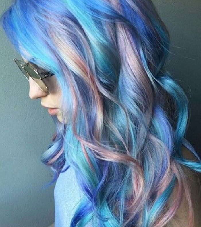 أجدد صبغات شعر الوان جريئة