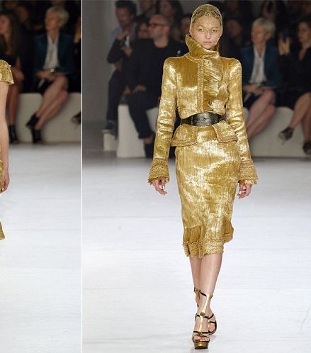 تصاميم ألكسندر ماكوين لربيع 2012