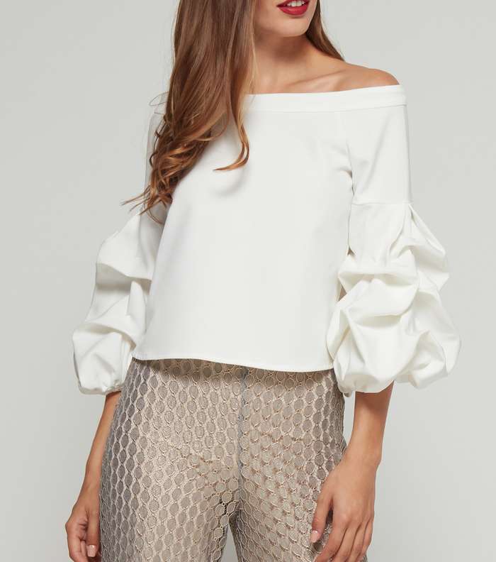 صور اجمل موديلات اكمام منفوخة