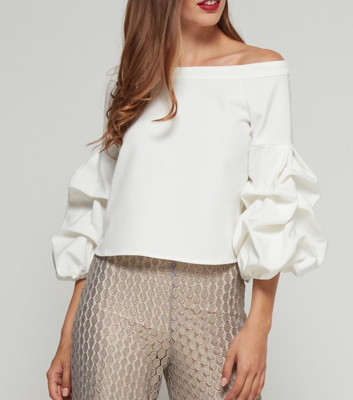 صور اجمل موديلات اكمام منفوخة