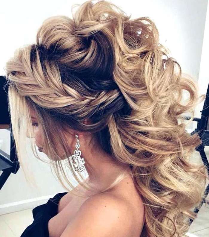 صور اجمل تسريحات شعر للمناسبات 2019