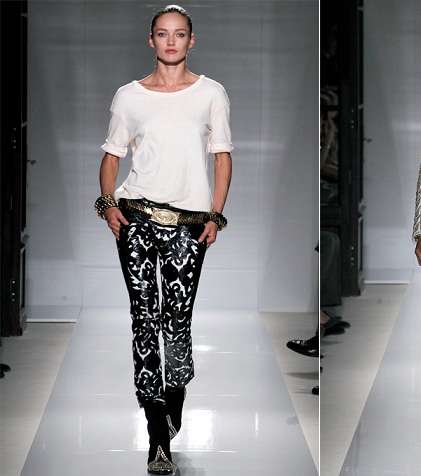 مجموعة Balmain في أسبوع الموضة في باريس