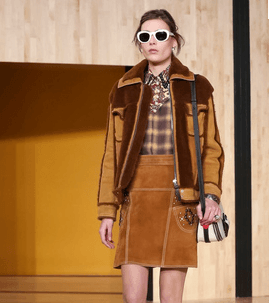 موضة قماش السويدي Suede من coach لشتاء 2017