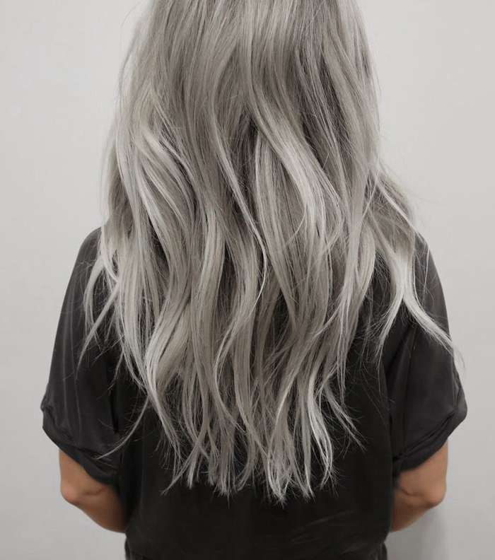 صور صبغات اشقر رمادي جديده