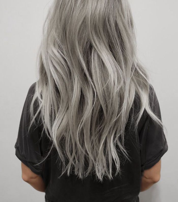 صور صبغات اشقر رمادي جديده