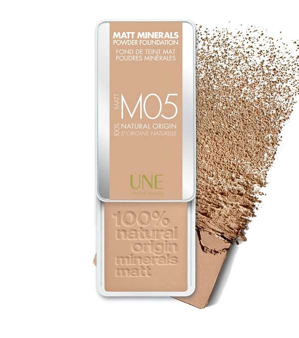 البودرة الناعمة والطبيعية Matt Minerals من UNE