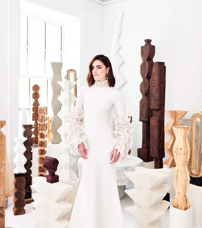 صور اجمل فستان زفاف ضيق