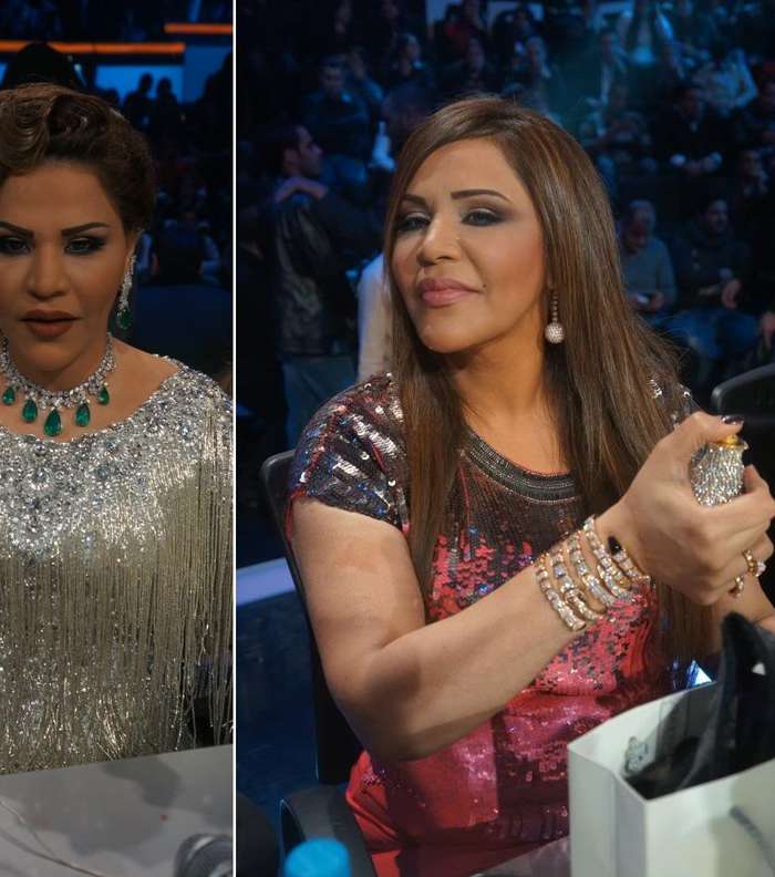 ملابس أحلام في الموسم الأول من عرب أيدول