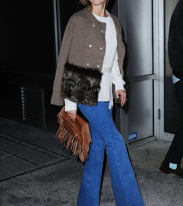 الجينز الواسع موضة في شتاء 2015