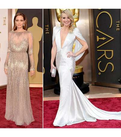 بالصور، إكتشفي أبرز موديلات فساتين النجمات في حفل الأوسكار 2014