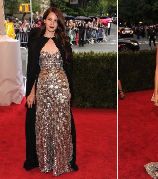 نجمات هوليوود يتبنين موضة الـ Metallic في مهرجان Met Gala