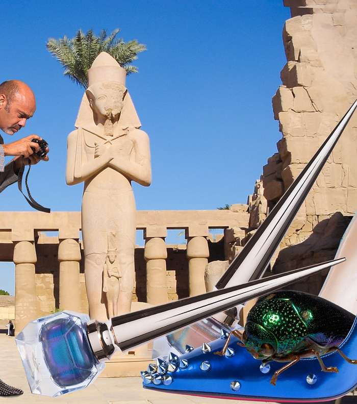 التأثير الكبير للحضارة الفرعونيّة على إبتكارات كريستيان لوبوتان