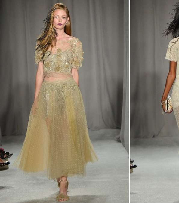 تألقي بأجمل فساتين ماركيزا لصيف 2014