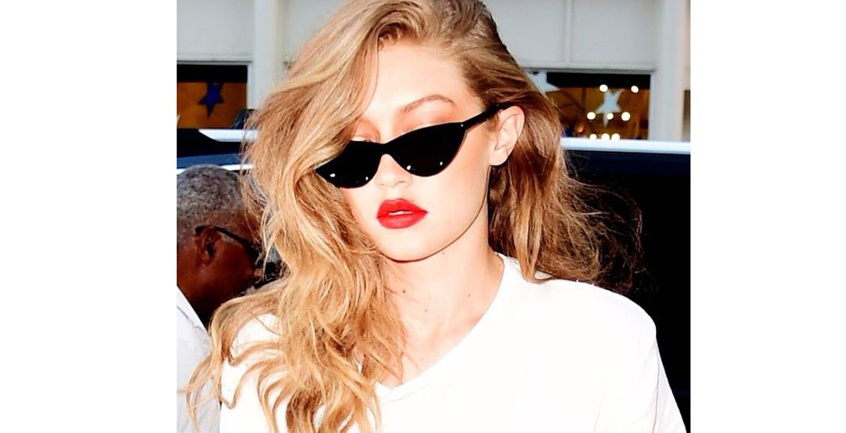 النظارات الشمسية باطار القطعة Cat eye