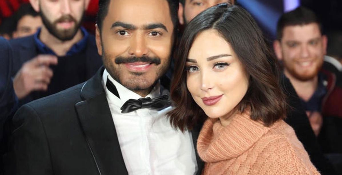 بسمة بوسيل تعلن انفصالها عن تامر حسني والطلاق قريب!