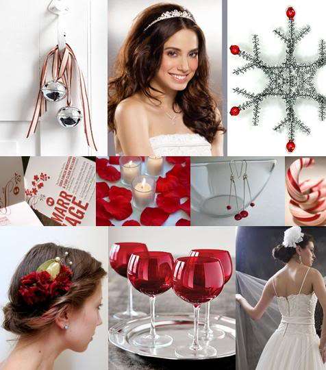 8 أفكار لزفاف باللون الأحمر