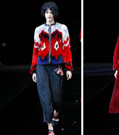 بالصور، اكتشفي ازياء امبوريو ارماني لشتاء 2016