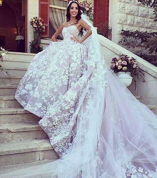صور اجدد فساتين زفاف
