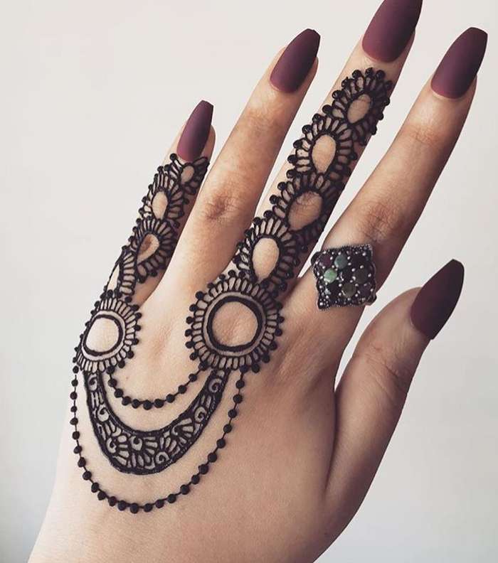 صور اجمل نقش حناء 2020