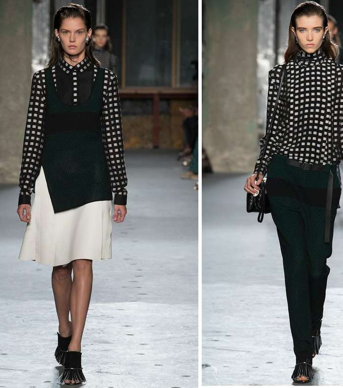 من مجموعة Proenza schouler لصيف 2015، إليك هذه الازياء