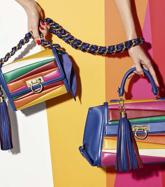 تعرفي على مجموعة حقائب علامة Salvatore Ferragamo وSara Battaglia  الجديدة