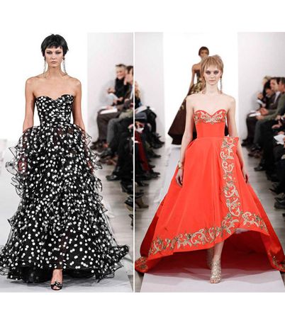 بالصور، إليك تصاميم Oscar de la renta لشتاء 2015