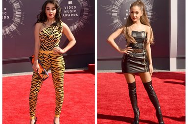بالصور، إكتشفي أسوأ الفساتين التي ارتدتها النجمات في حفل Video Music Awards