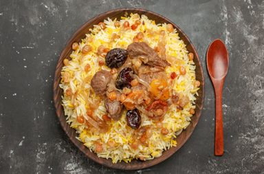 طريقة عمل المندي باللحم