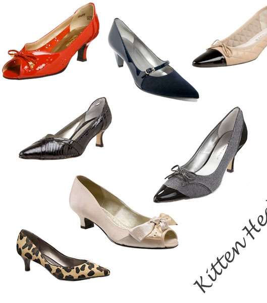 أحذية الـ Kitten Heels لأناقة عملية في شتاء 2013