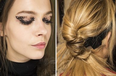 بالصور، إطلالات شعر ومكياج اسبوع الموضة في ميلانو لشتاء 2016