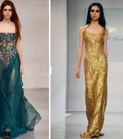 تألقي باجمل الفساتين الرسمية وفساتين السواريه من تصميم وليد عطاالله