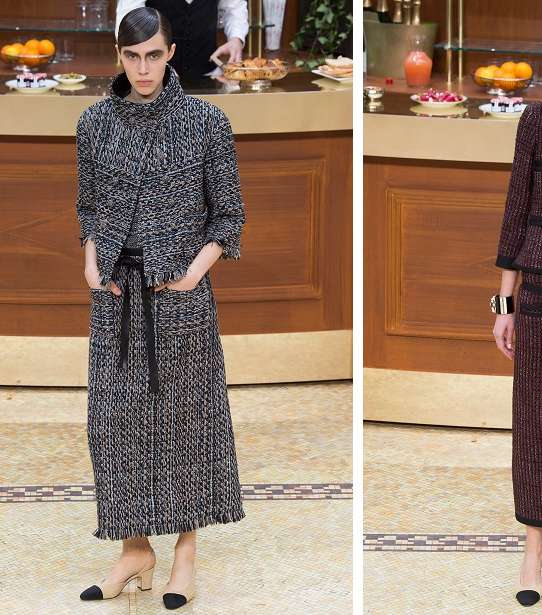 من مجموعة شتاء 2015-2016، اليك ازياء CHANEL