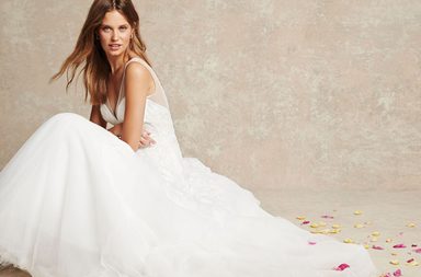 صور اجمل فساتين العرايس العالمية في اسبوزا 2015