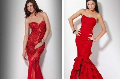 صور موديلات فساتين سهرة فخمه 2014